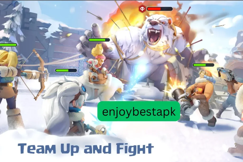 Team Up Fights Team up fights in mod version of whiteout survival