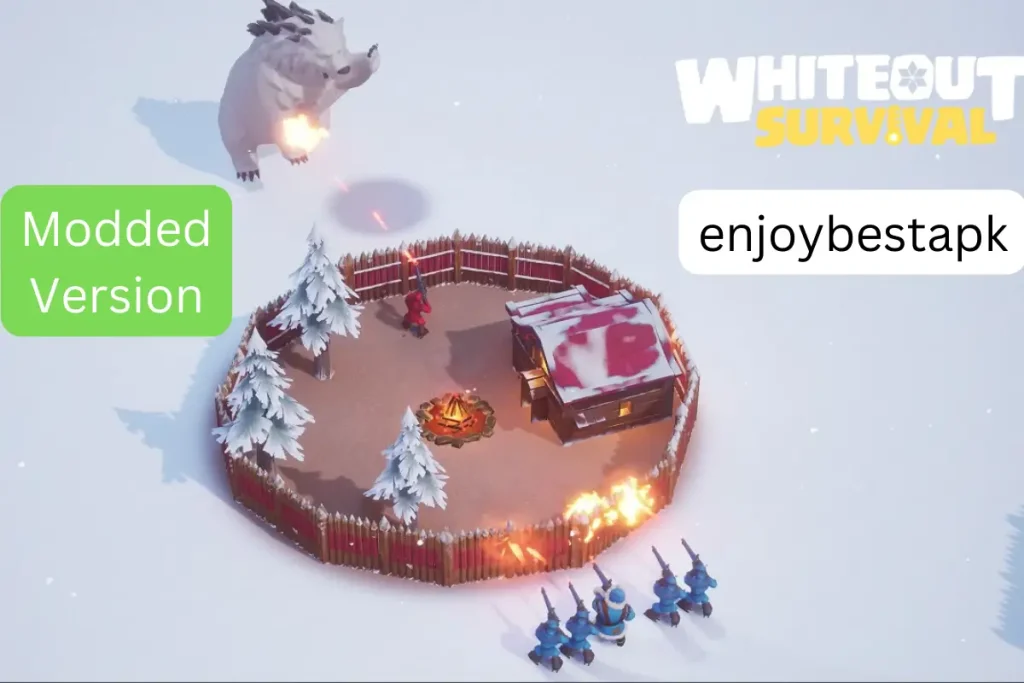 Icy field Battles Fighting Scenes in Icy field of Whiteout Survival Mod Apk